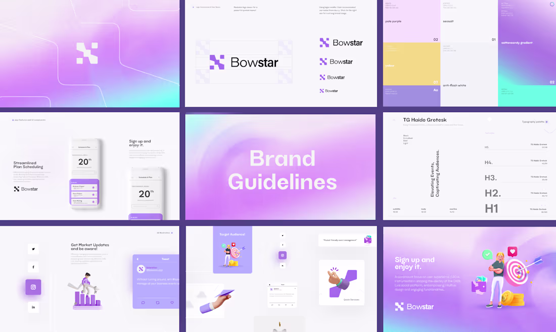 Cover image for BrandIdentity Design - Bowstar