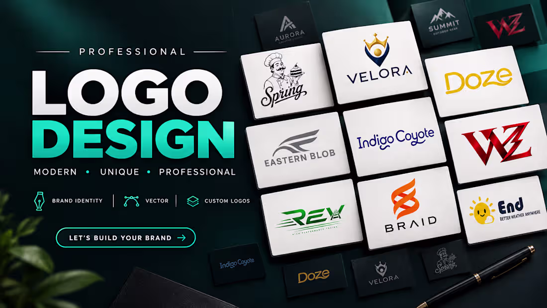 Cover image for logo design