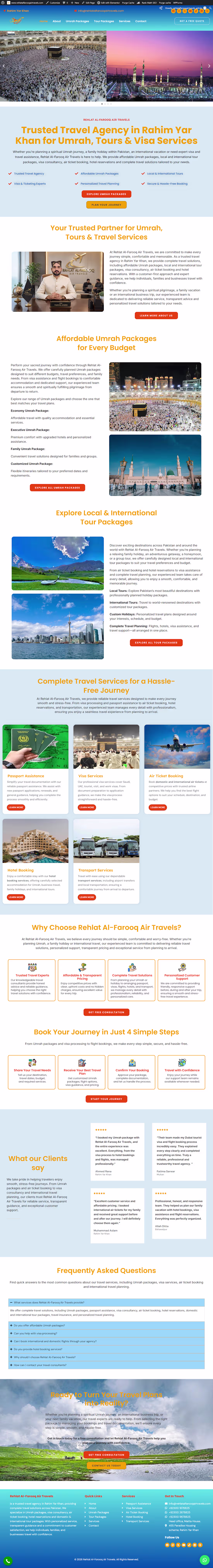 Cover image for Rehlat Al Farooq Air Travels
Project