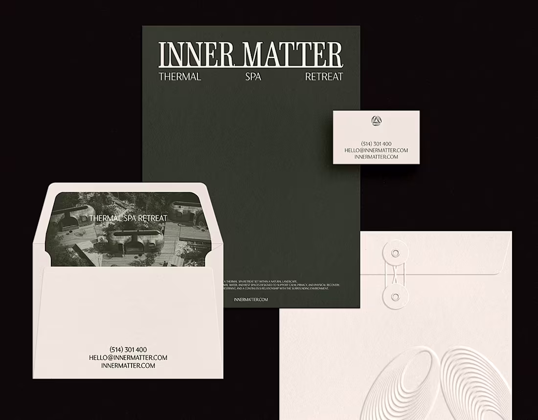 Cover image for A Quiet Thermal Spa Retreat Branding & Visual Identity