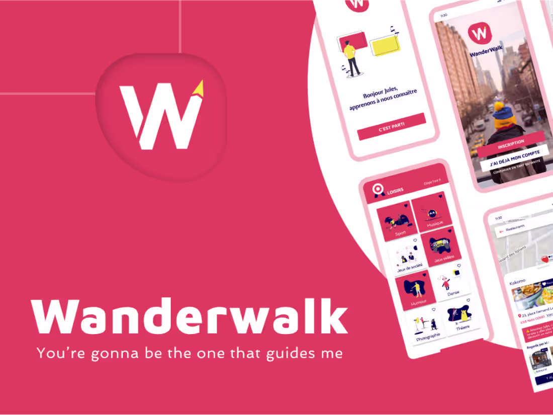 Cover image for Wanderwalk - Mobile App