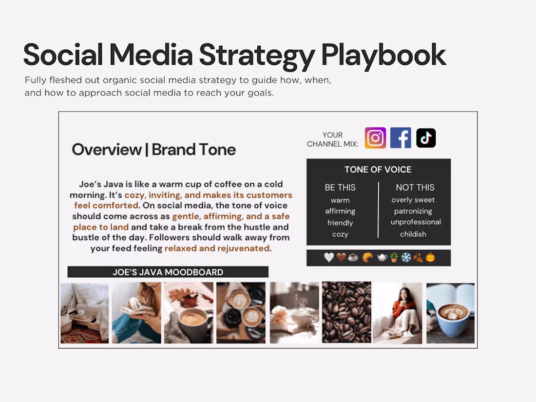 Cover image for Social Media Strategy Playbook