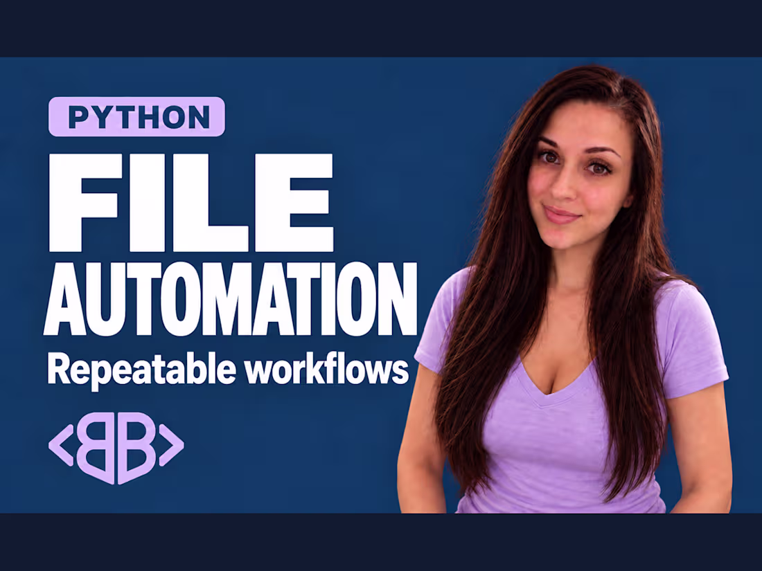 Cover image for Python Automation for Files, Data and Repetitive Tasks