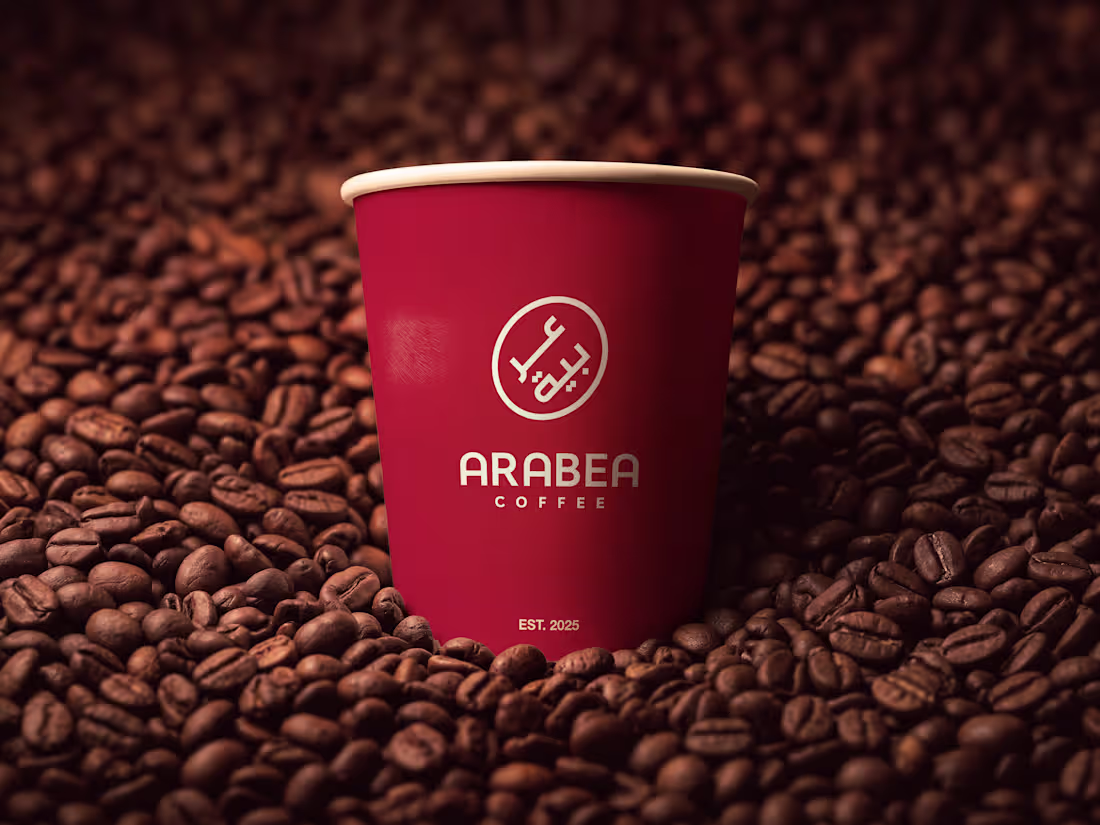 Cover image for Logo identity designed for Arabea Coffee