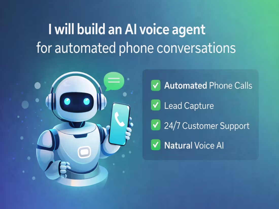 Cover image for Voice Agent Development