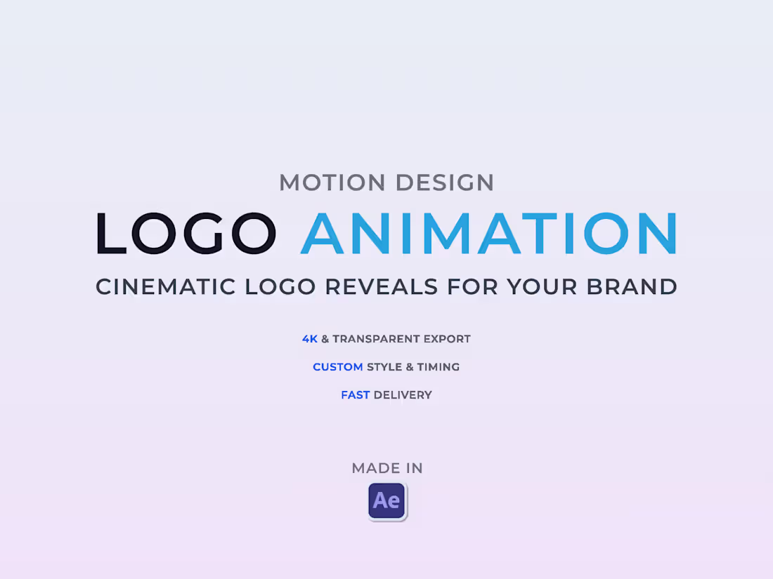 Cover image for Professional Logo Animation for Brands & Businesses