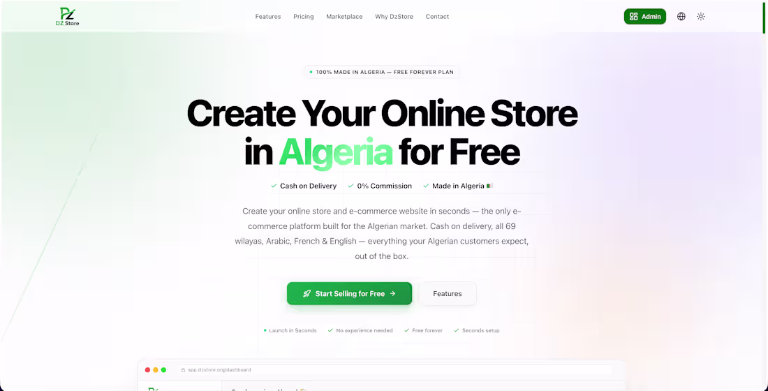 Cover image for Contributed to DzStore, a full-stack