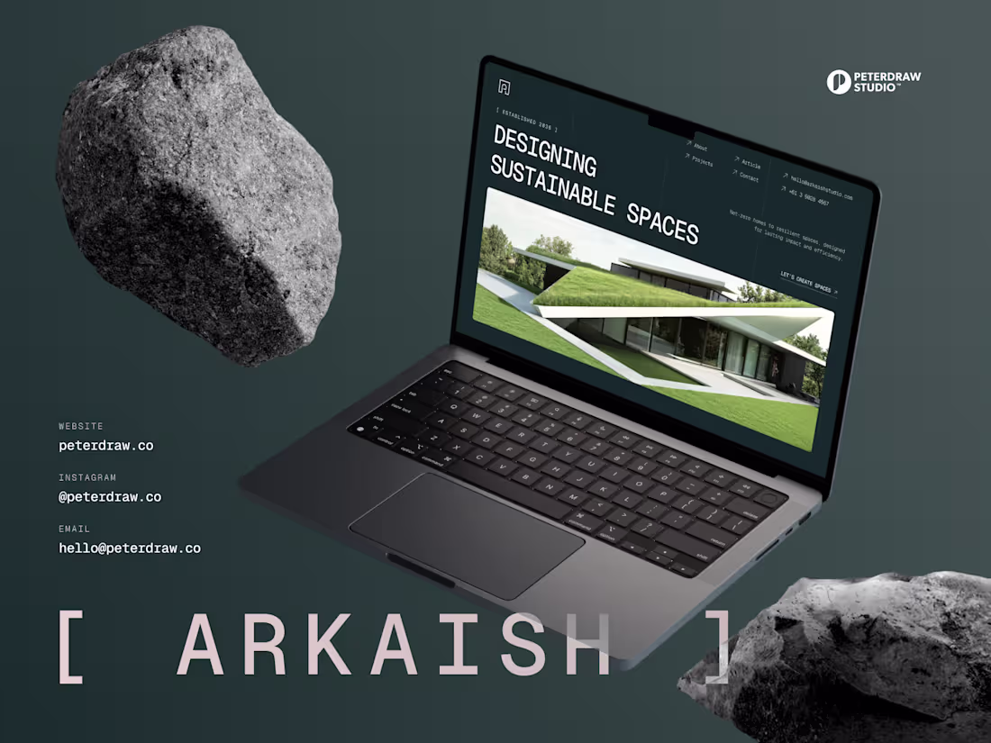 Cover image for Arkaish Architecture Firm Website Development