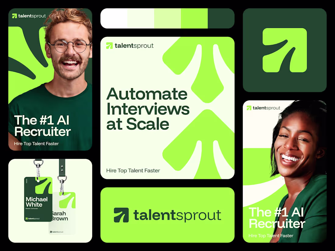 Cover image for Visual Identity Design for TalentSprout