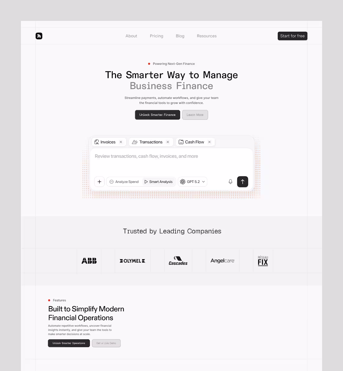 Cover image for SaaS landing page