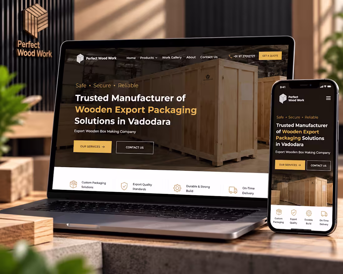 Cover image for Business Webiste with Mordern UI/UX