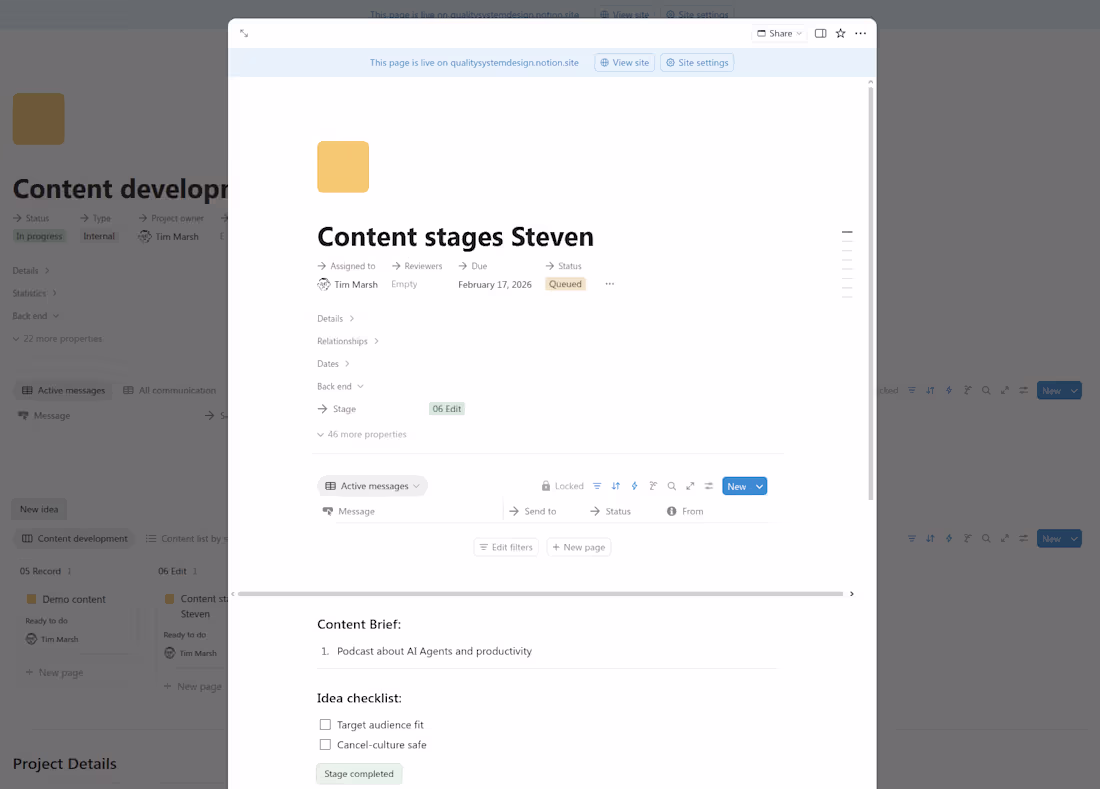 Cover image for Create an easy to manage