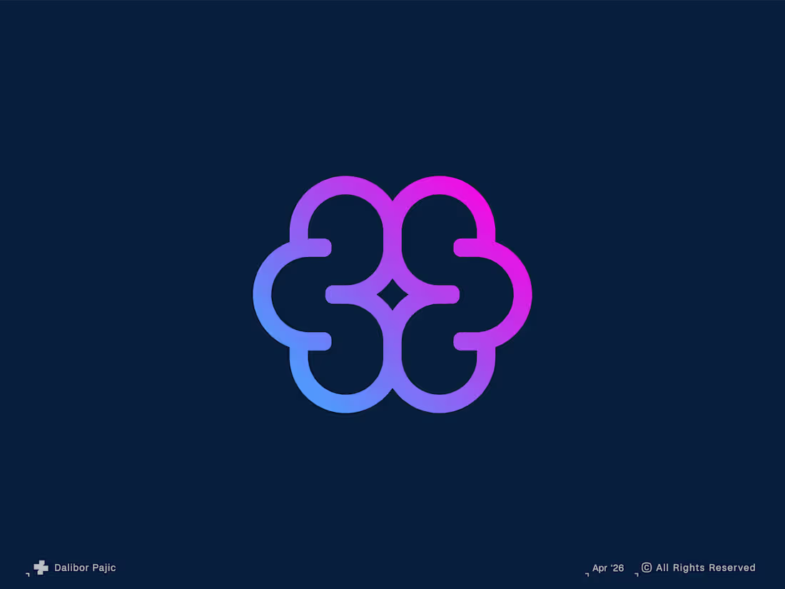 Cover image for Synaptic logo, brain + spark
