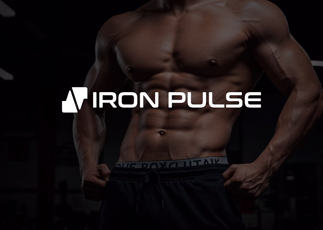Cover image for Iron Pulse Brand Identity