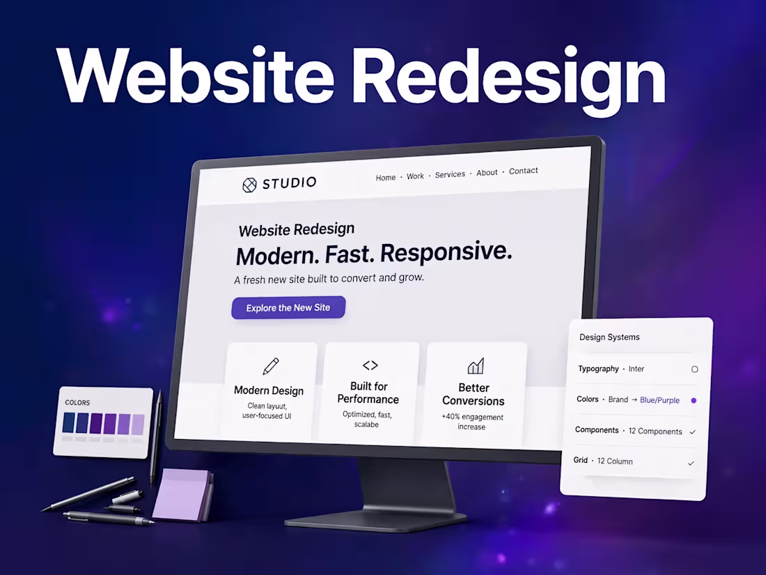 Cover image for Website Redesign