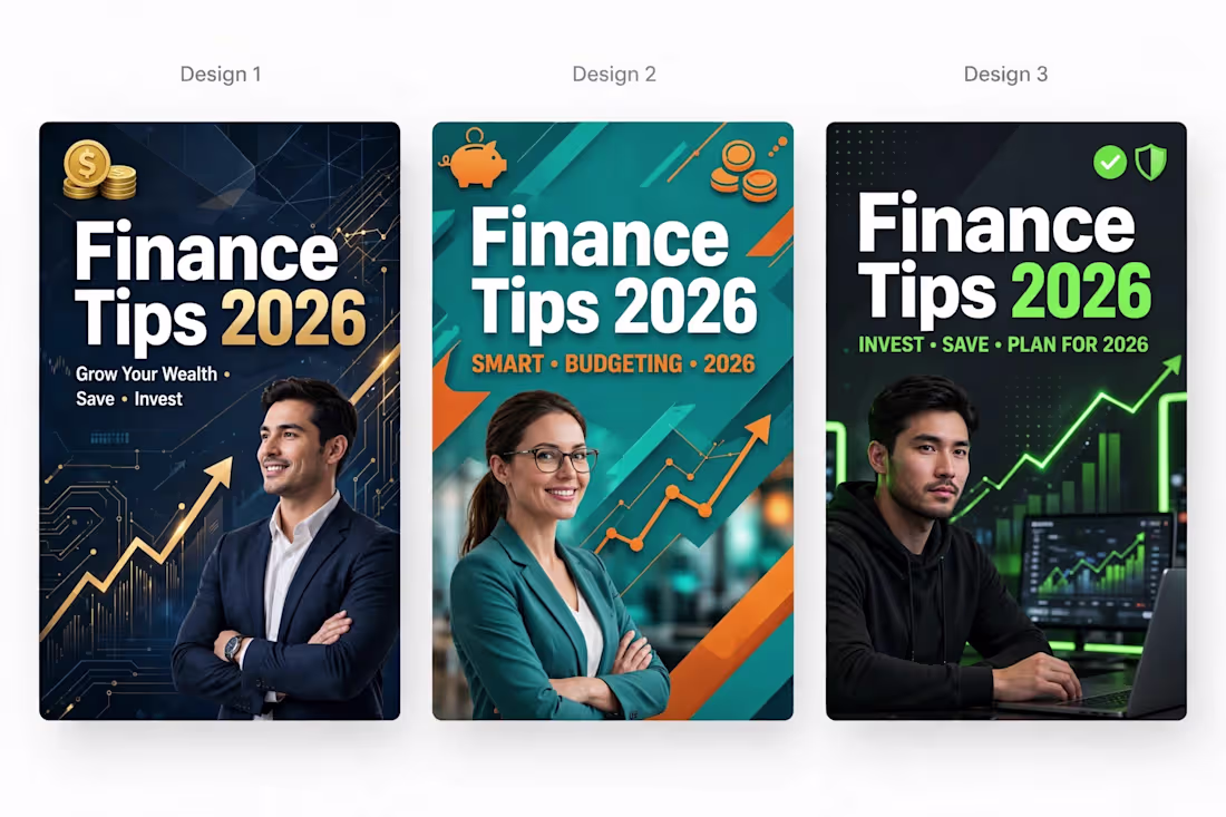 Cover image for Viral finance thumbnail design -