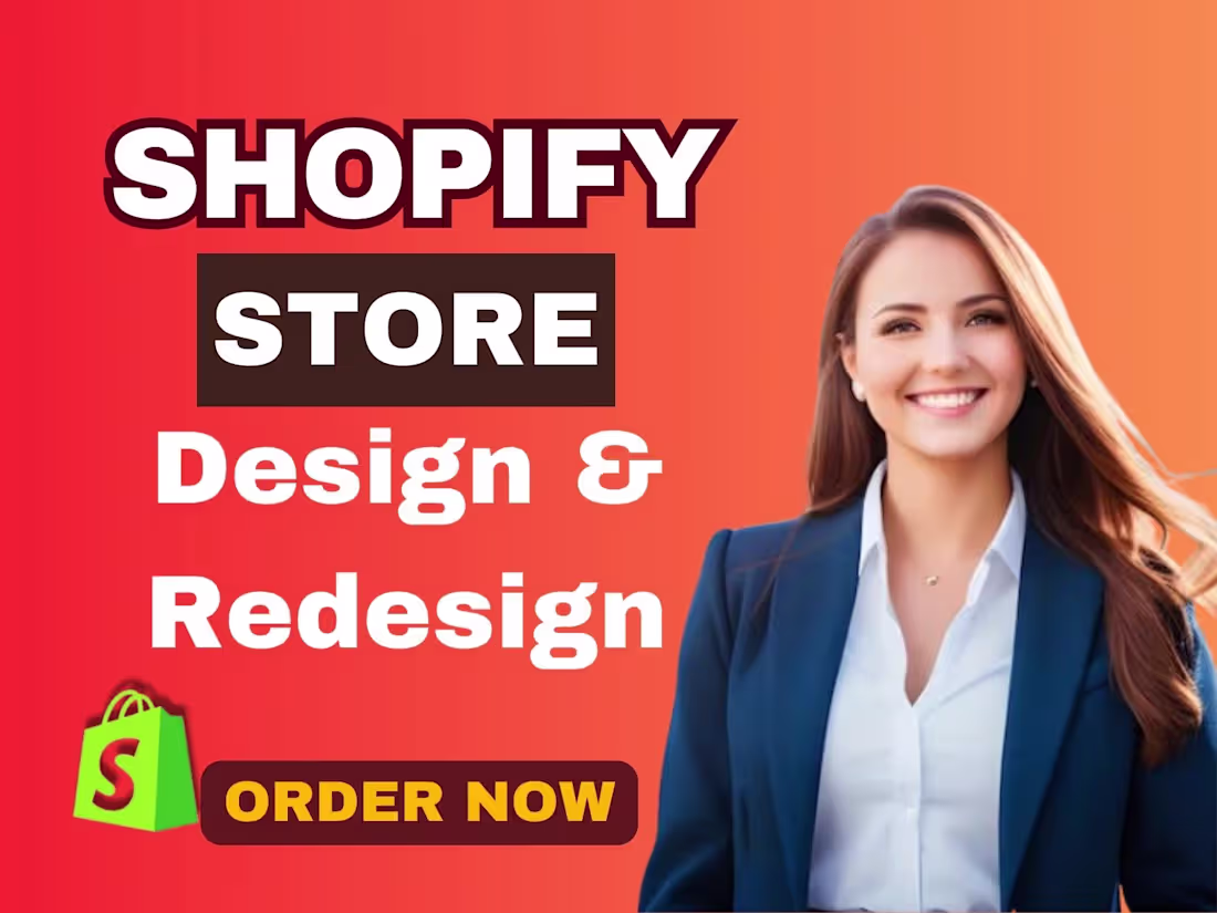 Cover image for I will create shopify dropshipping store, shopify store design