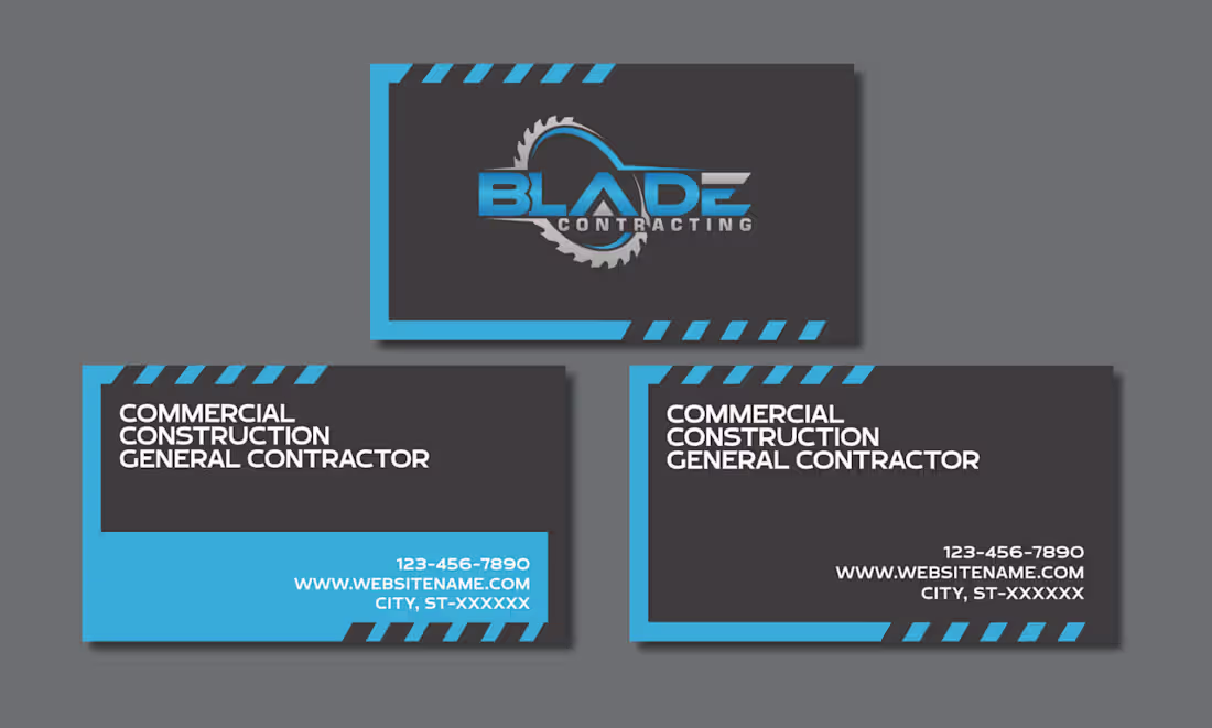 Cover image for Business card concepts for BLADE