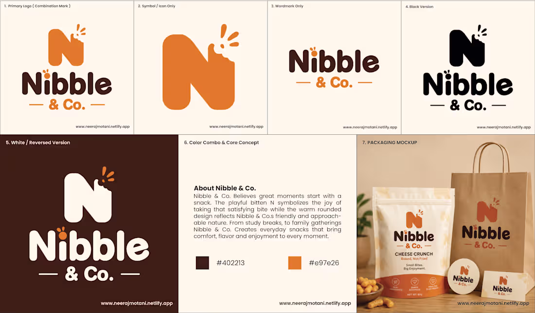 Cover image for Concept Branding Exploration: Nibble &