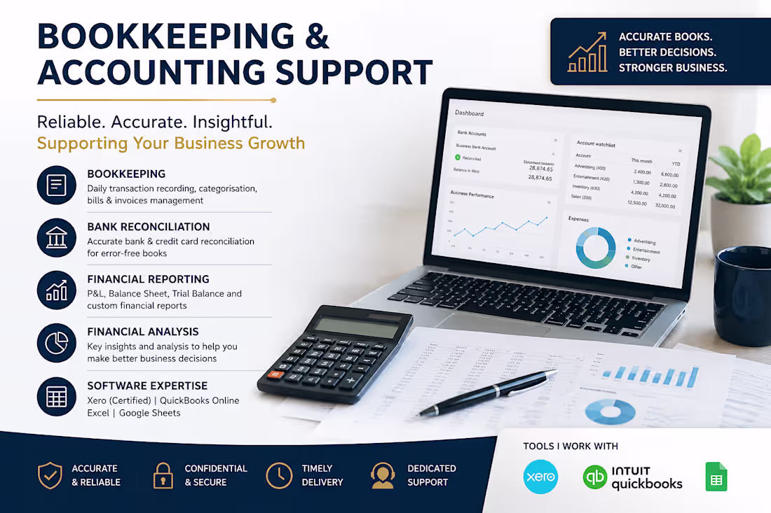 Cover image for Excel Financial Analysis & Reporting