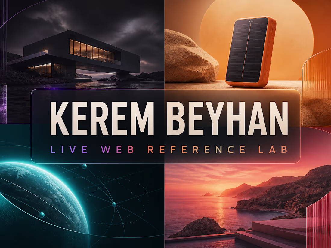 Cover image for Video-First Architecture Landing Page — Live Prototype
