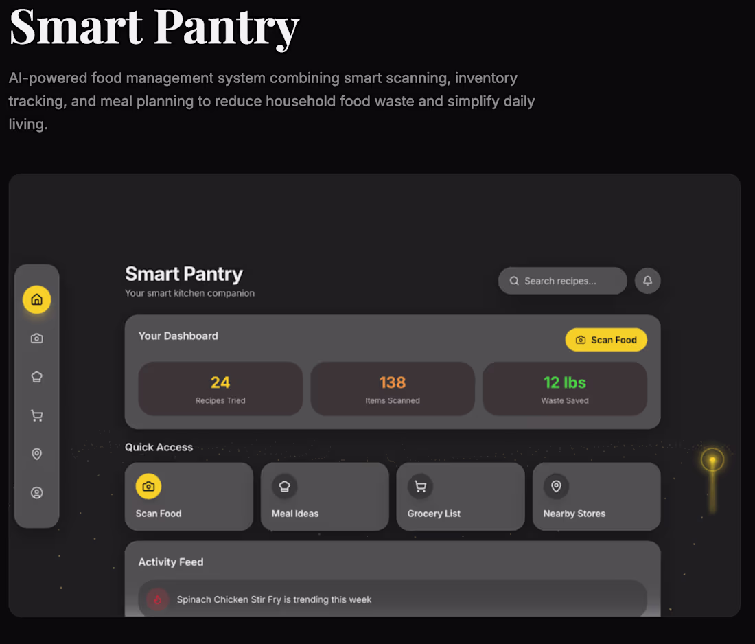 Cover image for Smart Pantry is an AI-powered