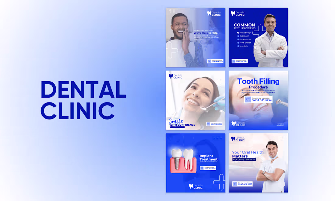Cover image for Dentalia Clinic | Social Media Management