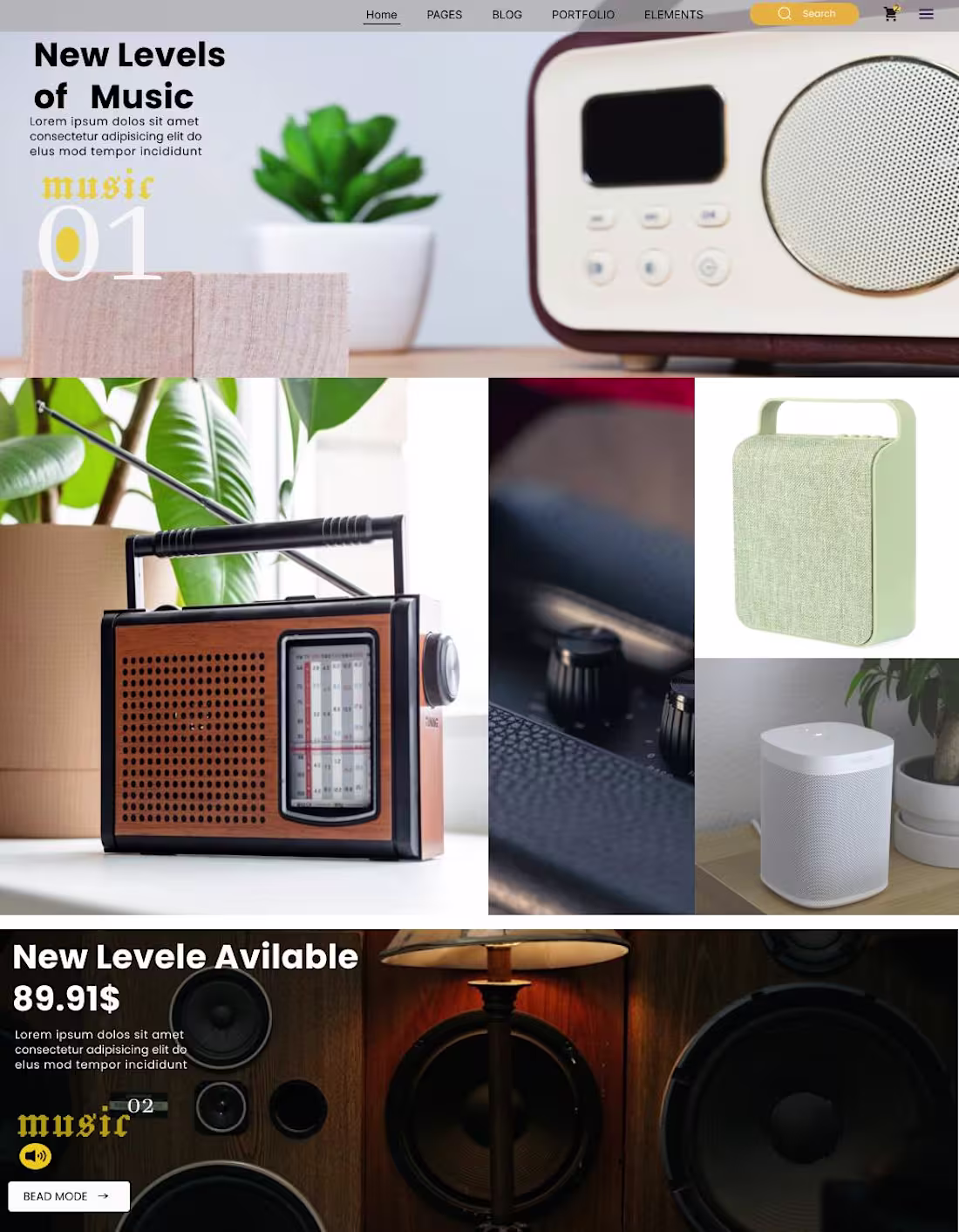 Cover image for MusicHub: A vintage-inspired E-commerce landing page for pre...
