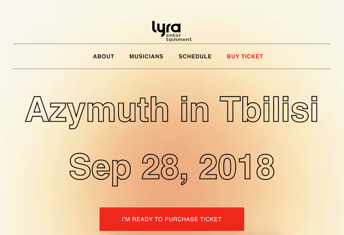 Cover image for Azymuth in Tbilisi 🇧🇷