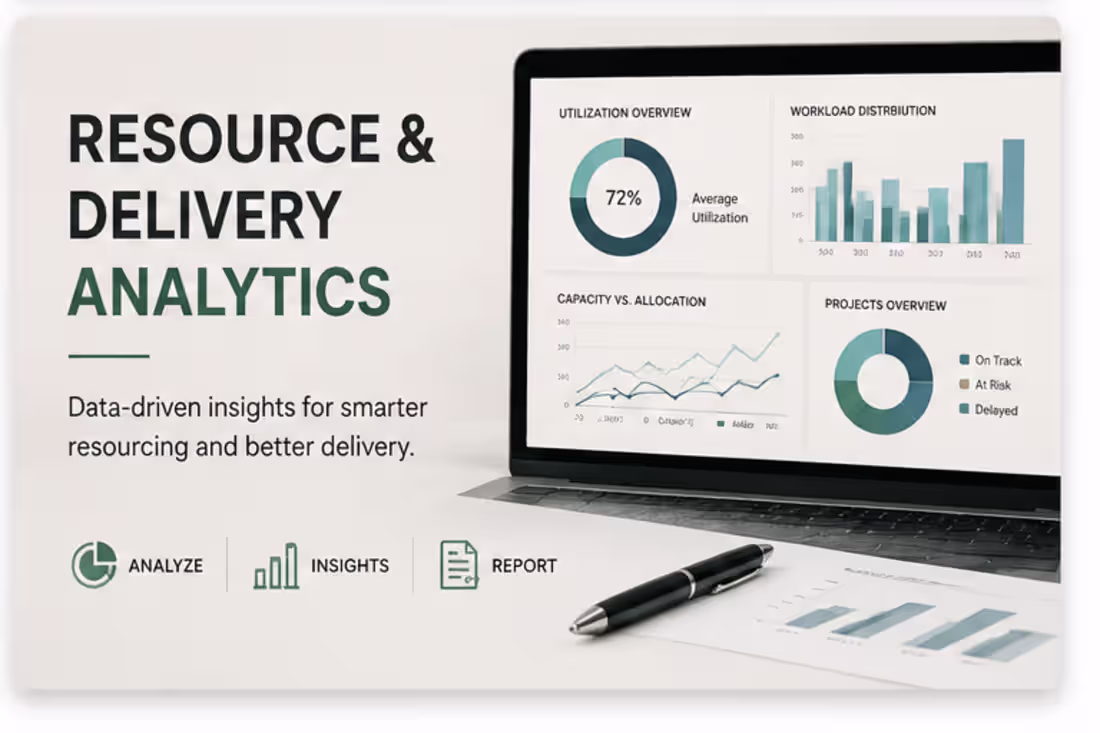 Cover image for Resource & delivery analytics 