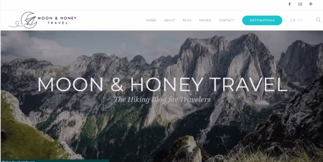 Cover image for Web Development for Moon & Honey Travels