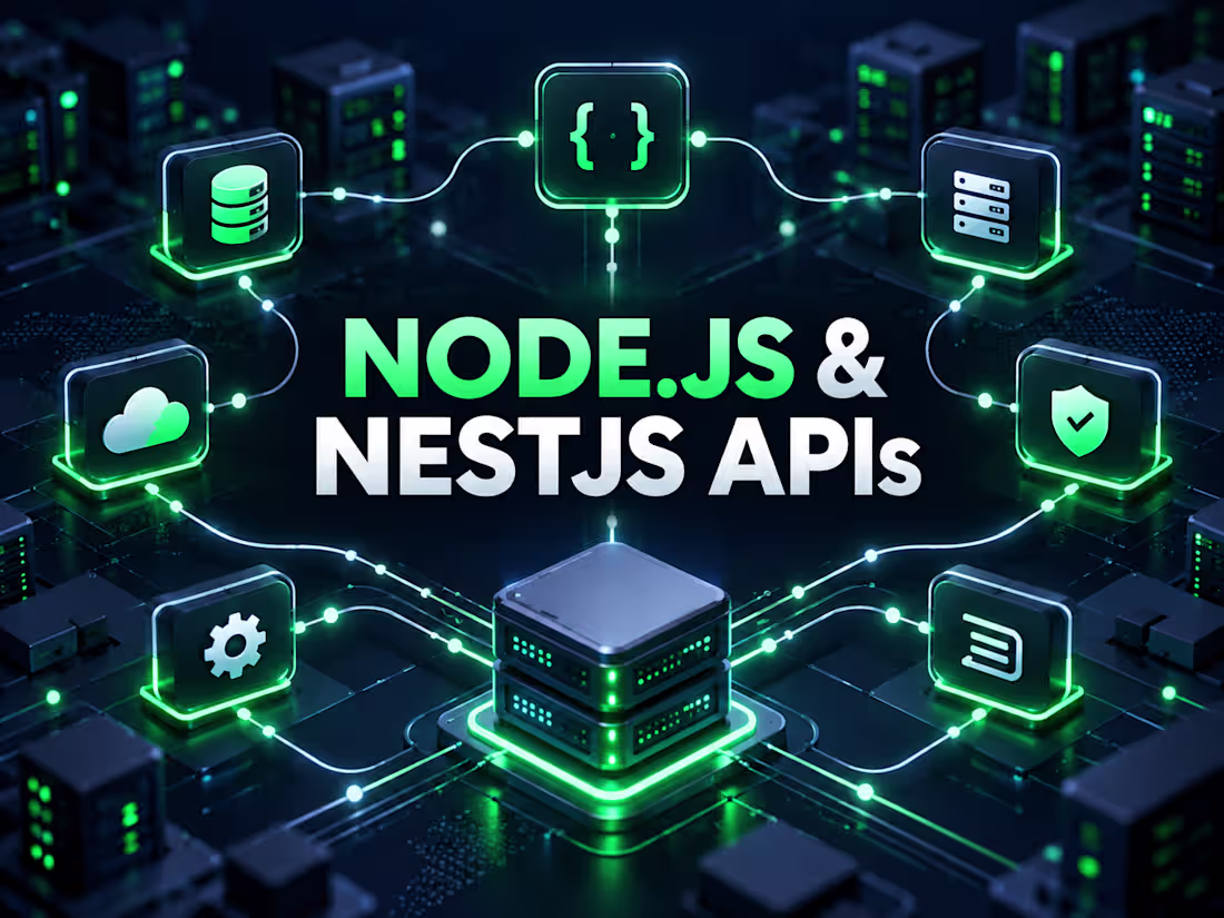 Cover image for Backend API development with Node.js
