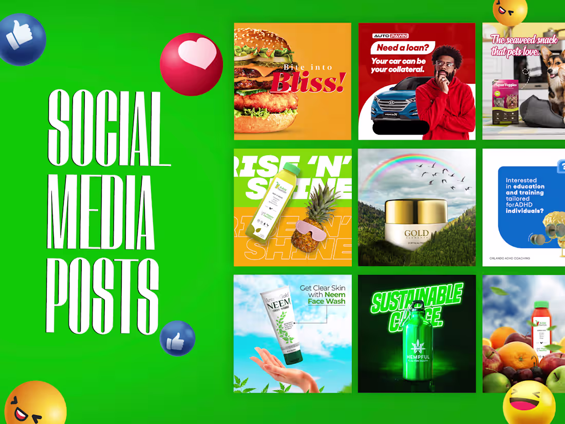 Cover image for Social media ad creatives\Post Design