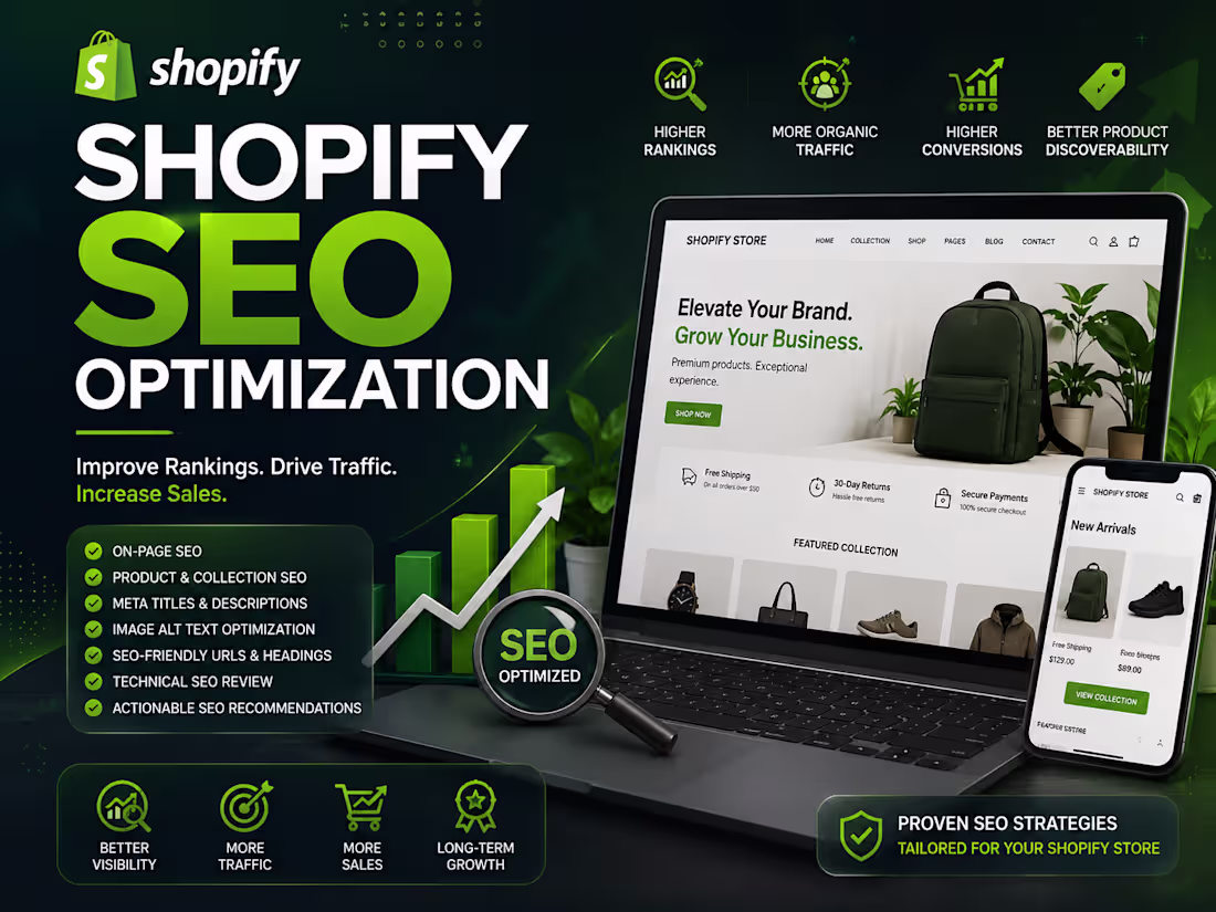 Cover image for Shopify SEO Optimization