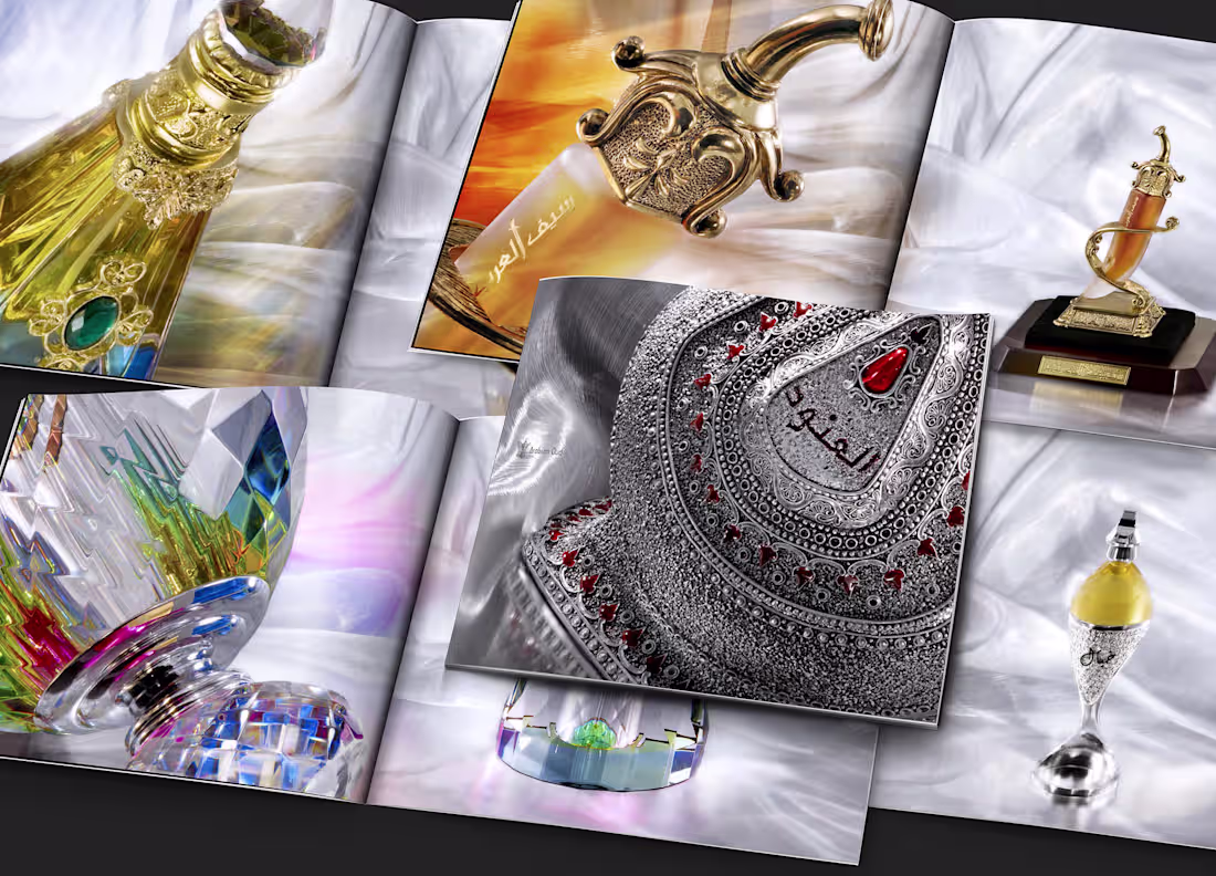 Cover image for Luxury Perfumes Catalogue & Brochure
