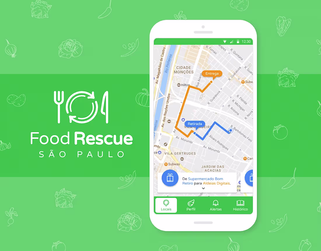 Cover image for Food Rescue Mobile App UI/UX