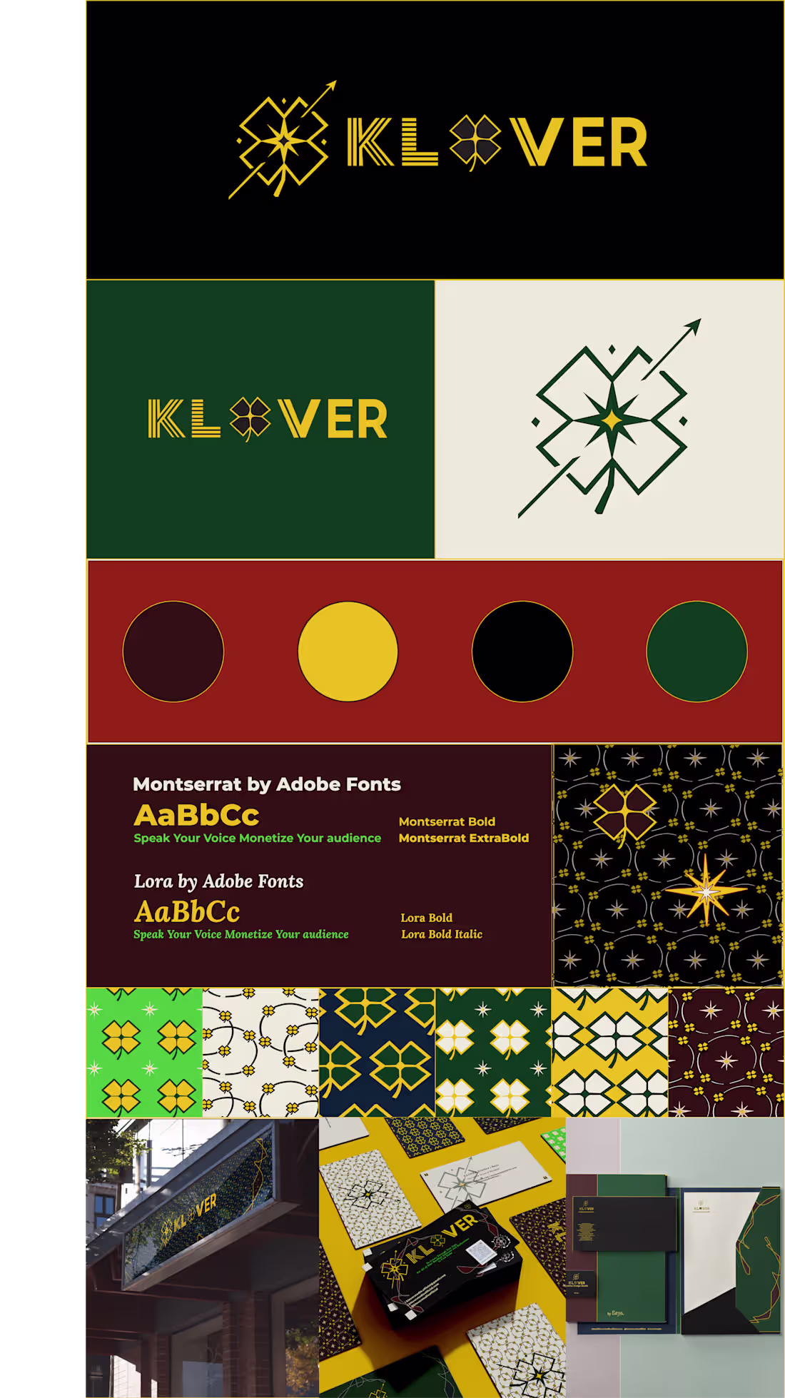 Cover image for KLOVER-Studio-Visual-Architecture and Creator Brand System