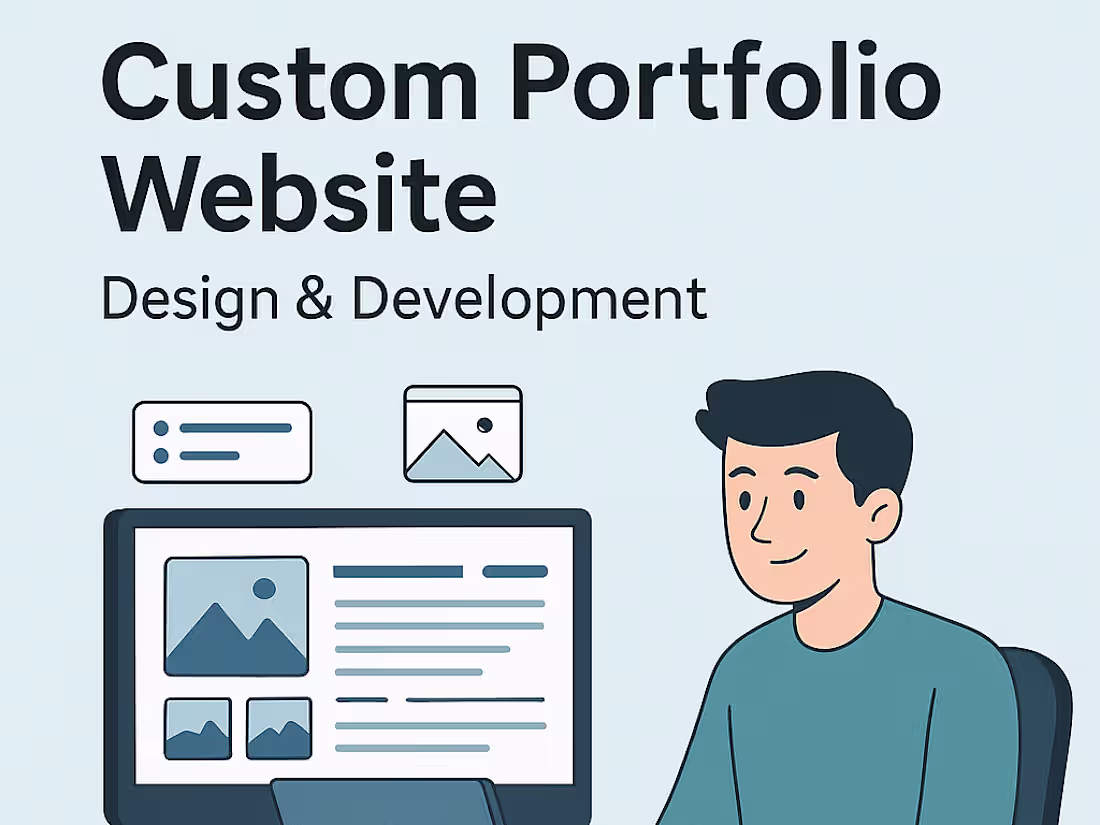 Cover image for Custom Portfolio Website Design & Development