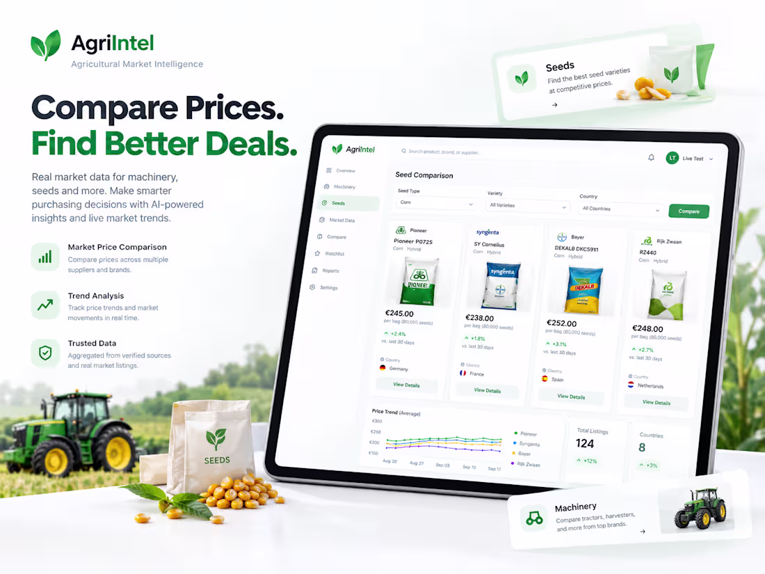 Cover image for Agricultural Market Intelligency Platform