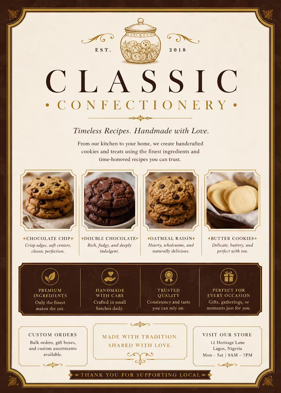 Cover image for Modern promotional flyer design for
