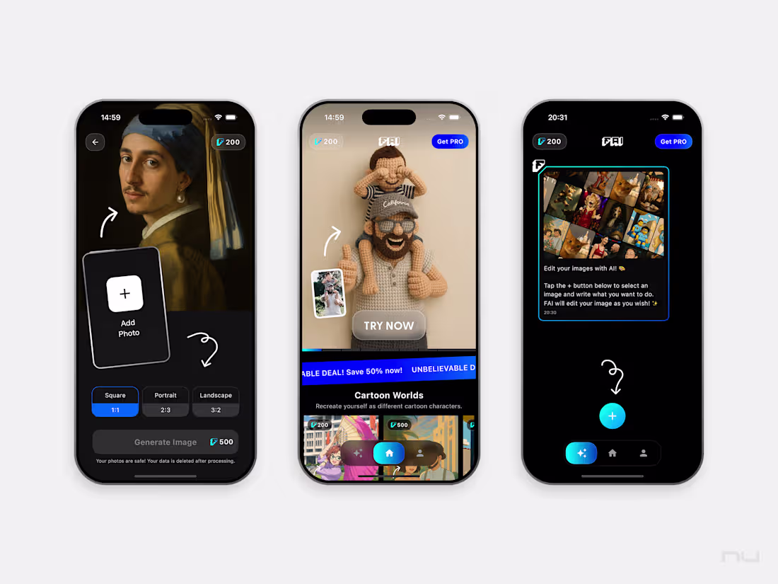Cover image for Fai App Interface Design