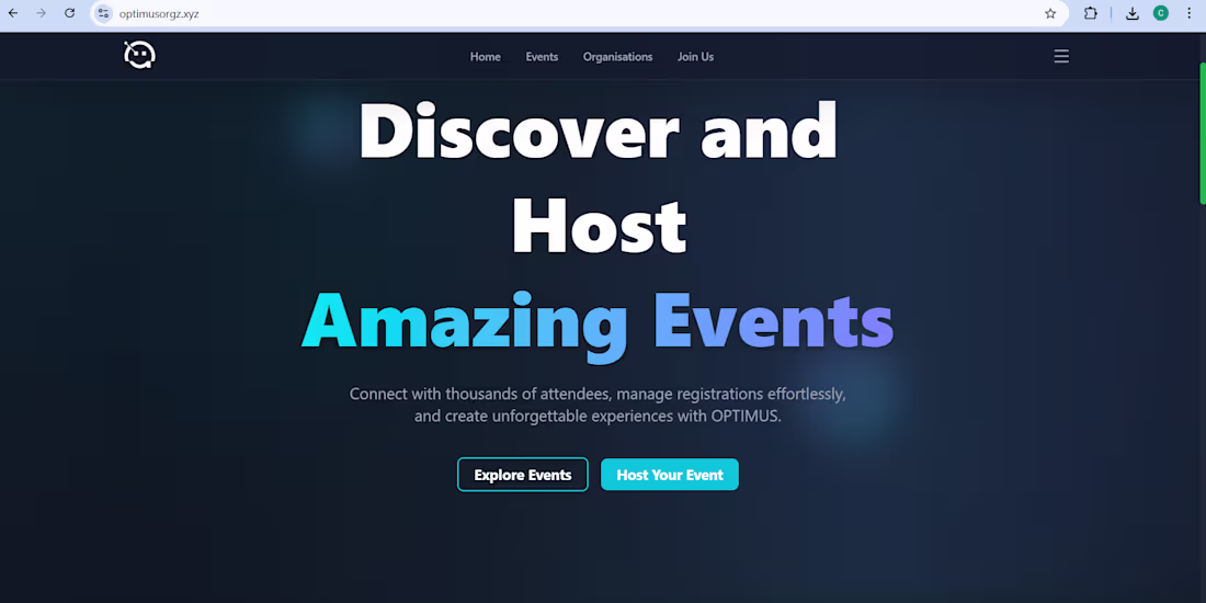 Cover image for It Was website made for