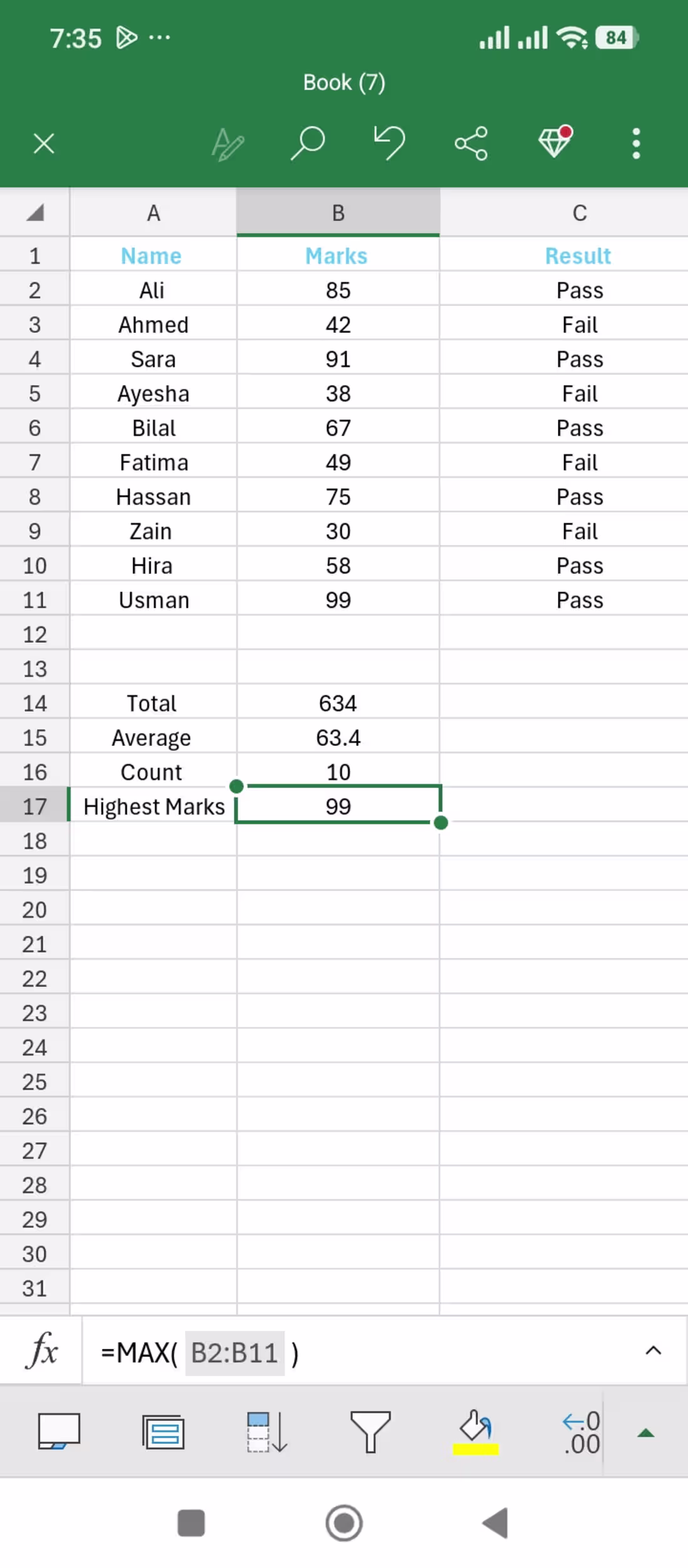 Cover image for Excel Data Processing & Results