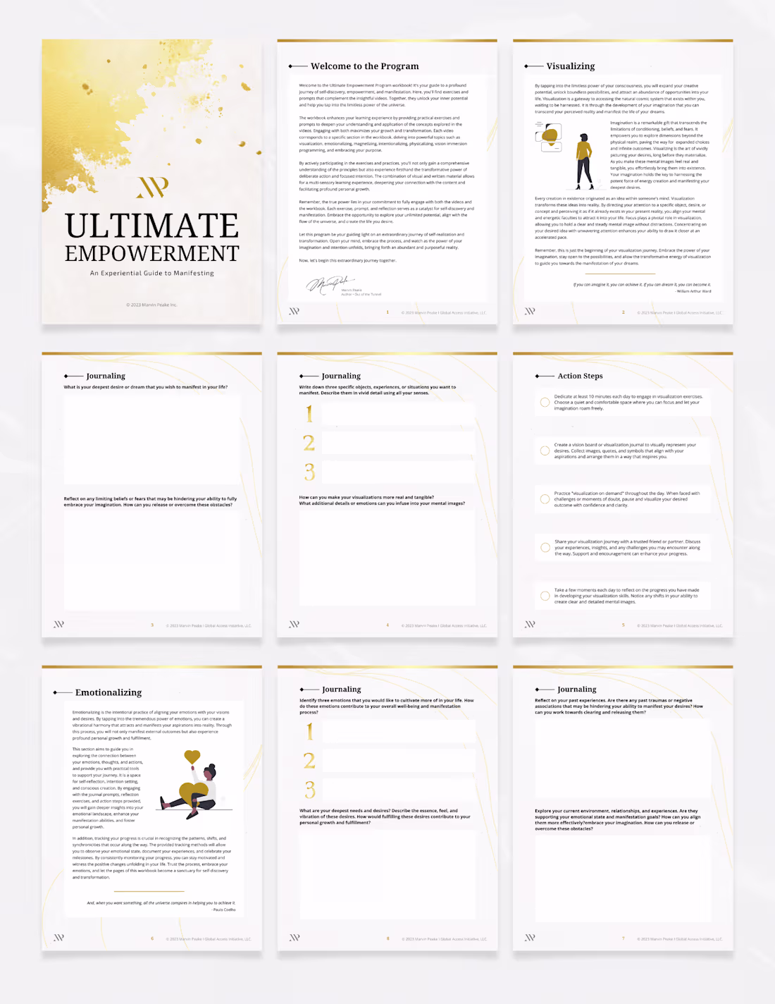 Cover image for Spiritual Empowerment Workbook Design & Content Development