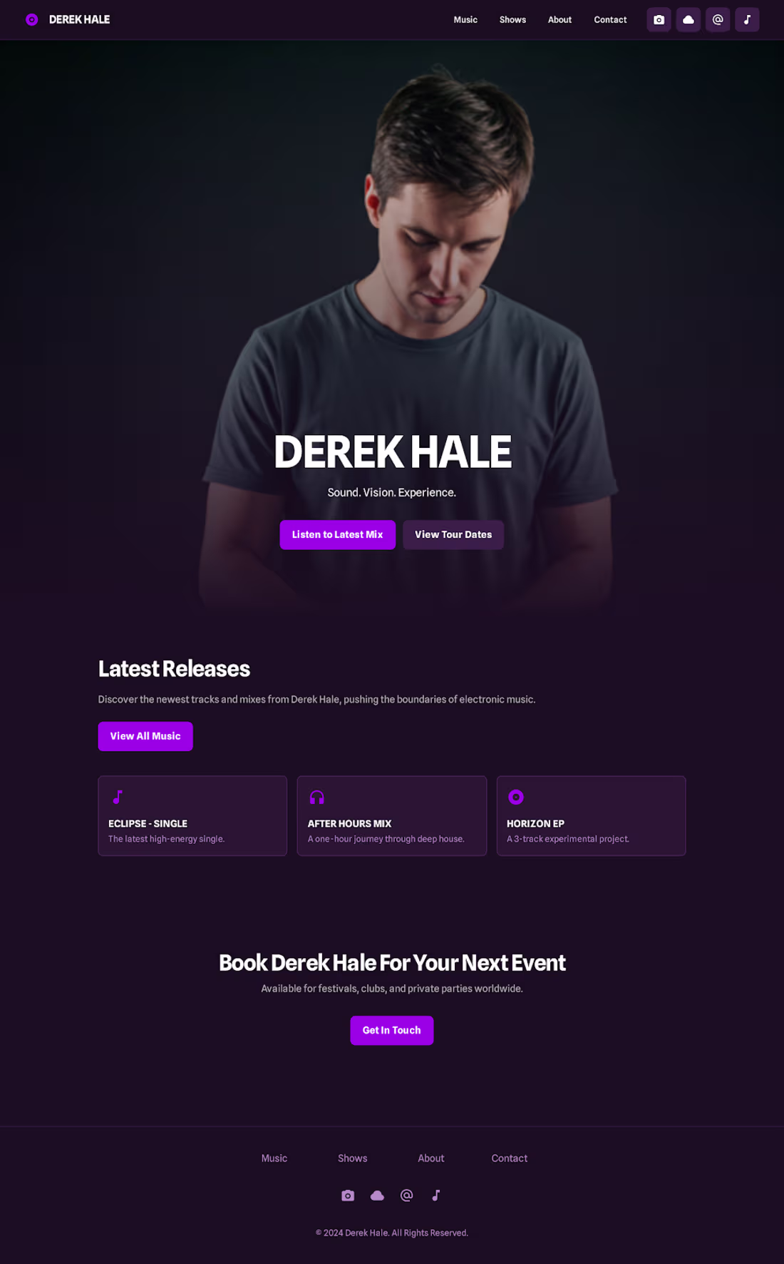 Cover image for DJ Artist Personal Brand