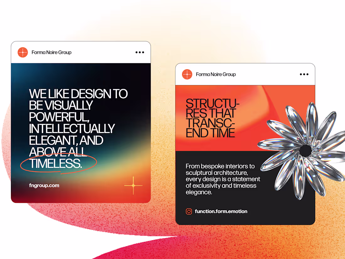 Cover image for Social Content Design – For Brands Who Want to Show Up Right