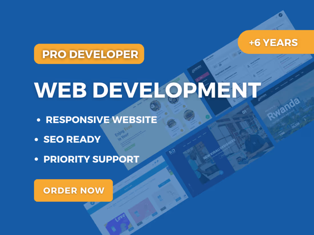Cover image for I will create an full-stack laravel & vue.js web application