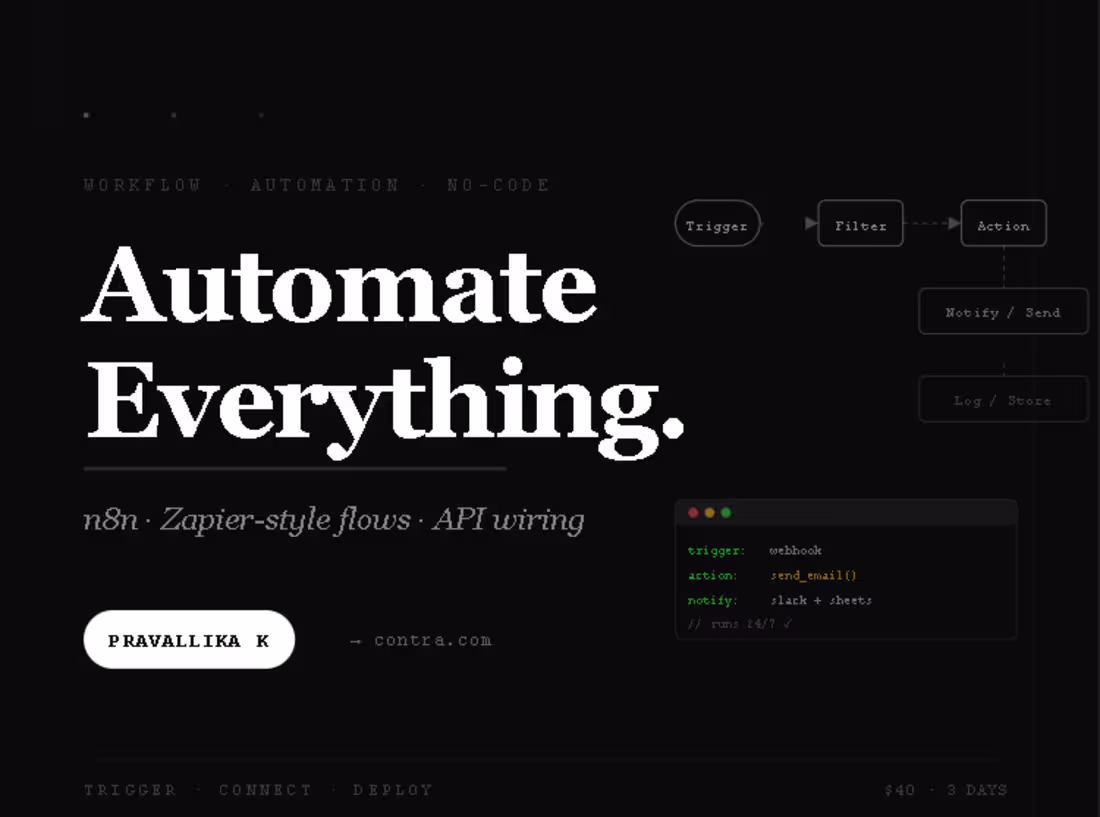Cover image for I'll set up your n8n automation workflow
