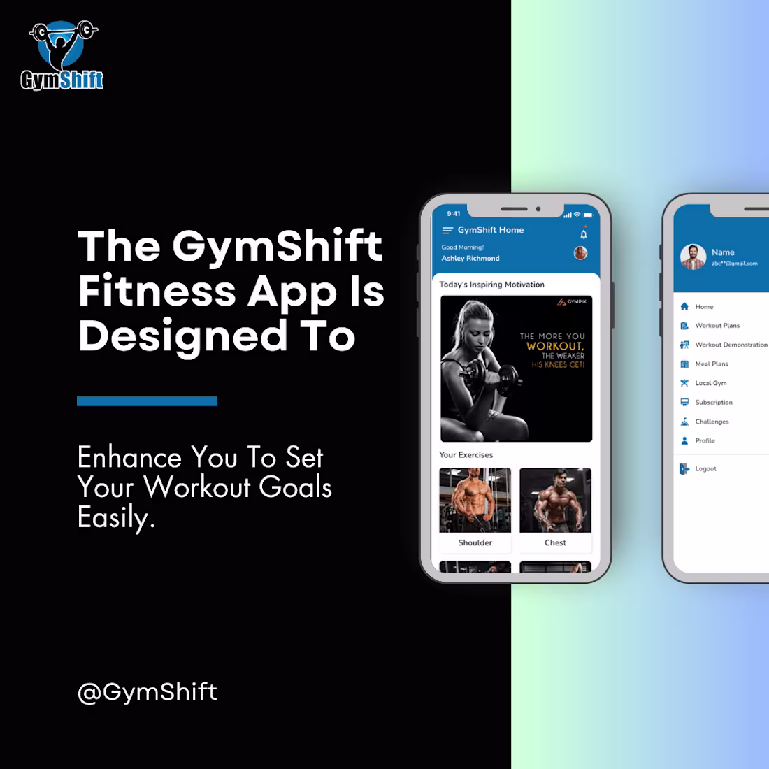 Cover image for Gymshift Carousel Post :: Behance
