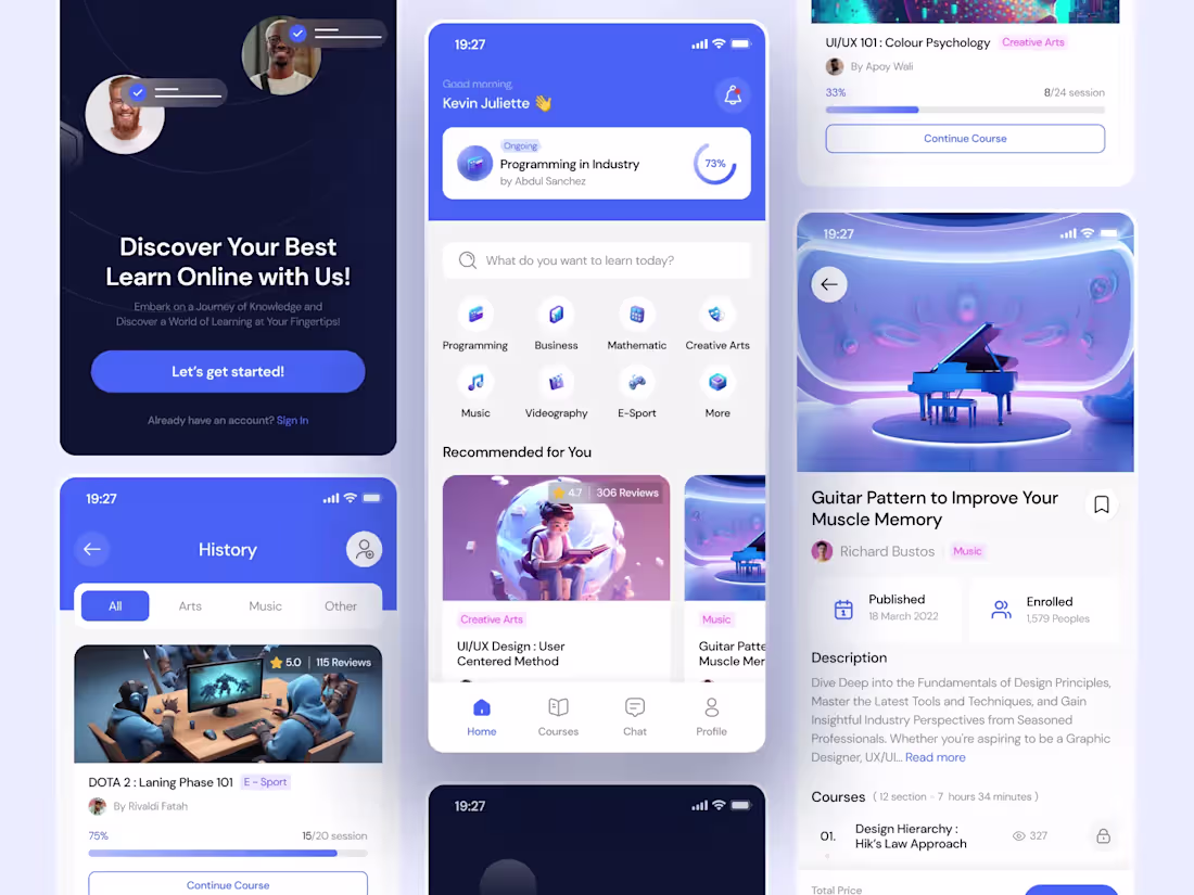 Cover image for Courjoy - Online Course App